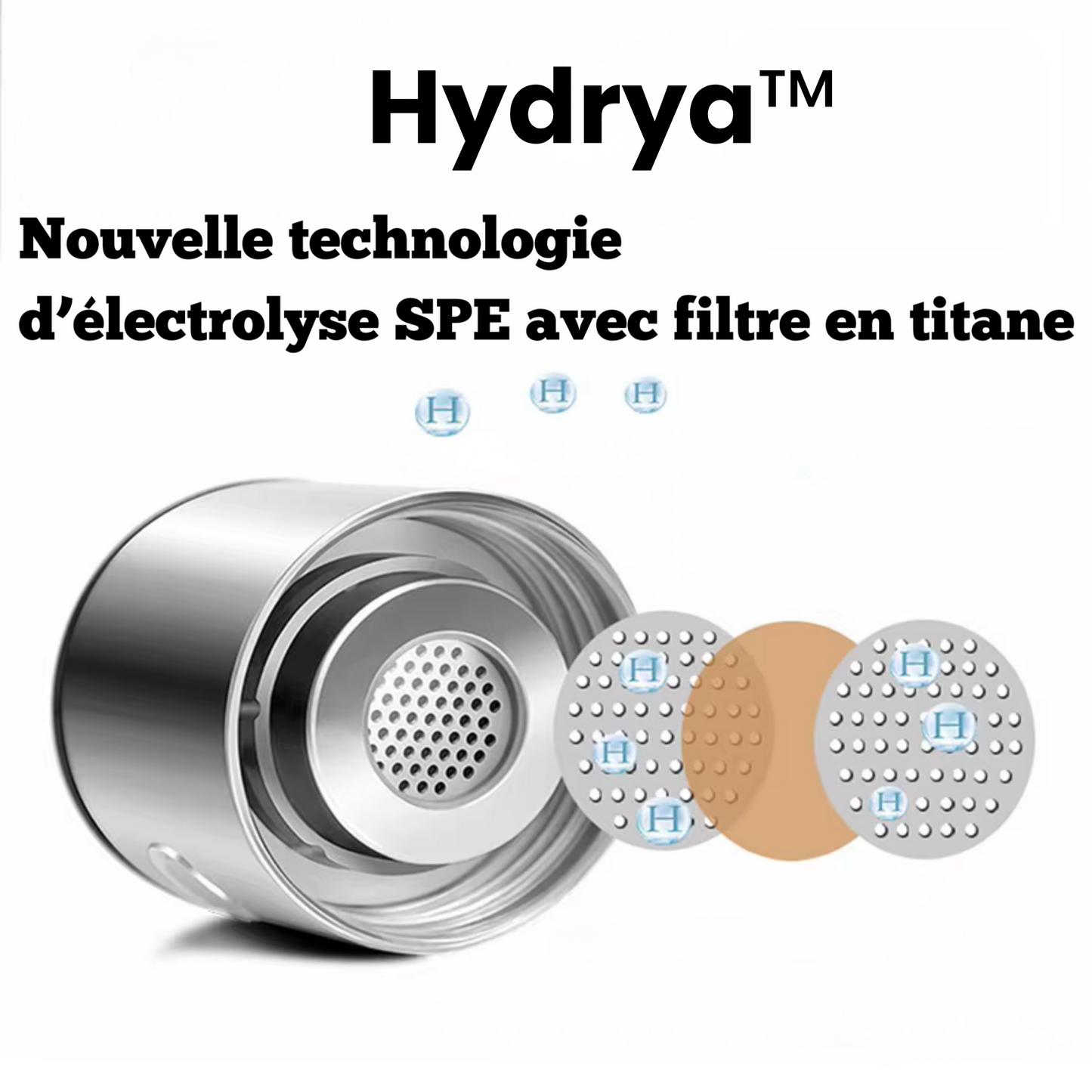 Hydrya™ – Générateur d'eau enrichie en hydrogène